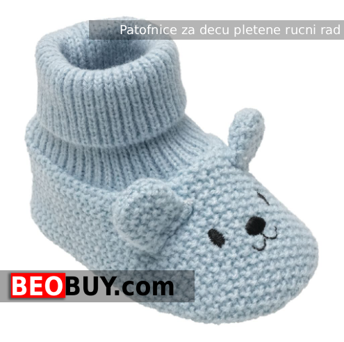 Handmade Pletene Patofnice za Bebe i Decu – Eco Friendly&hellip;