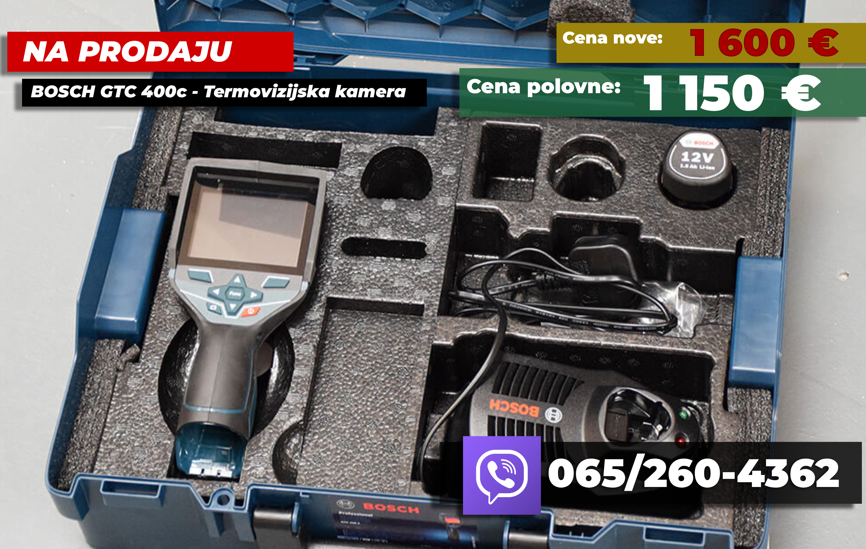 Na prodaju BOSCH GTC 400c Termovizijska&hellip;