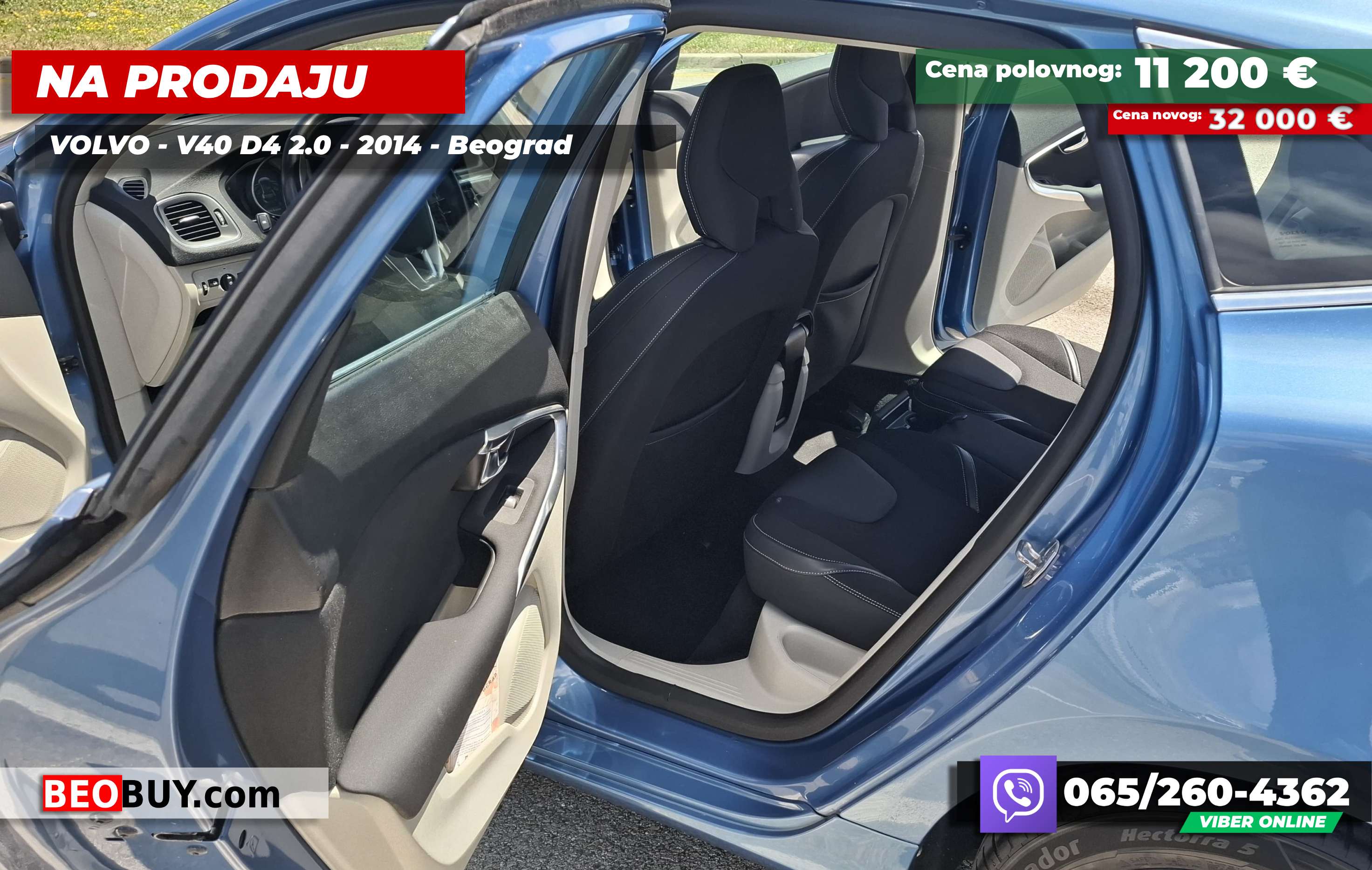 Beobuy - Mali oglasi - Polovni Automobili - Na prodaju - Prodajem - Cena - Beobuy - Mali oglasi - Polovni Automobili - Na prodaju - Prodajem - Cena - NA PRODAJU - Volvo - 2014 - Dizel V40 D4 2.0 - Plava metalic - Beogra